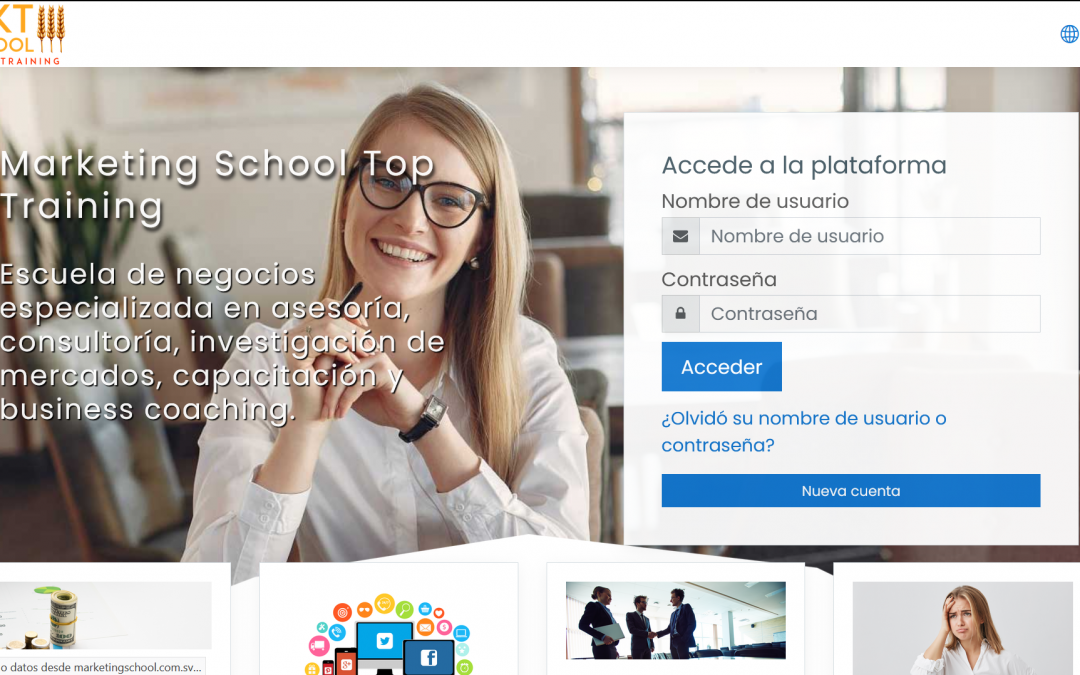 Aula Virtual Marketing Schooll Top Training